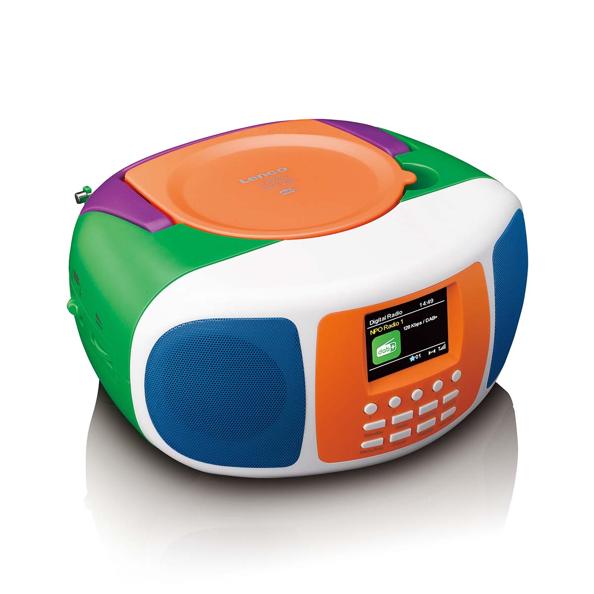 lenco-scd-861kids-tragbarer-dab-fm-radio-mit-bluetooth-cd-player-und-farbdisplay image 7