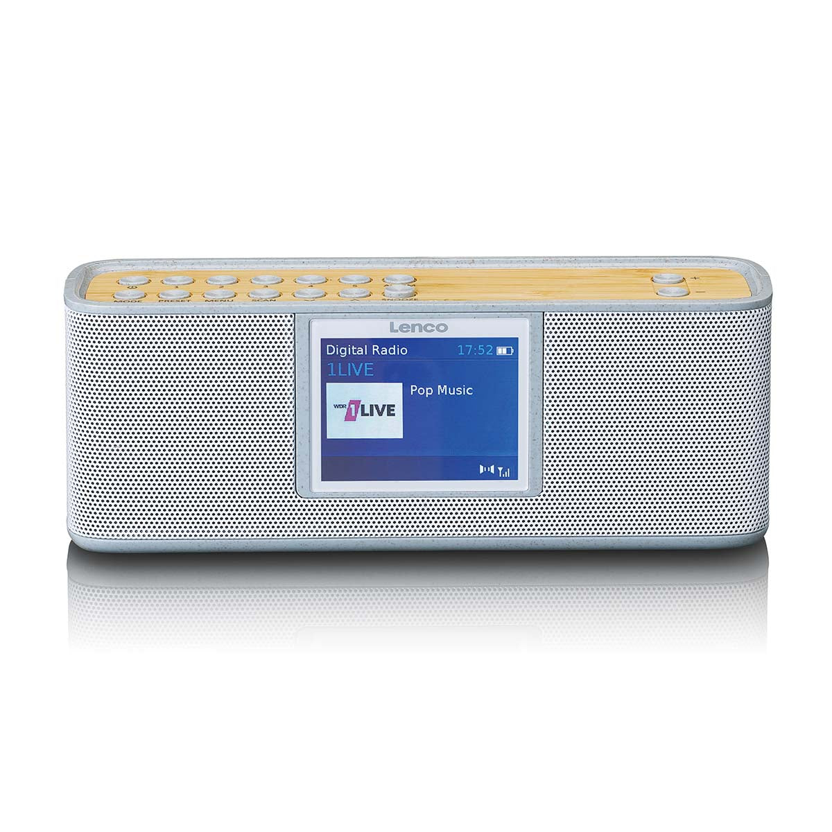 lenco-pdr-046gy-eco-dab-radio-mit-bluetooth-5-0-wei-bambus image 2