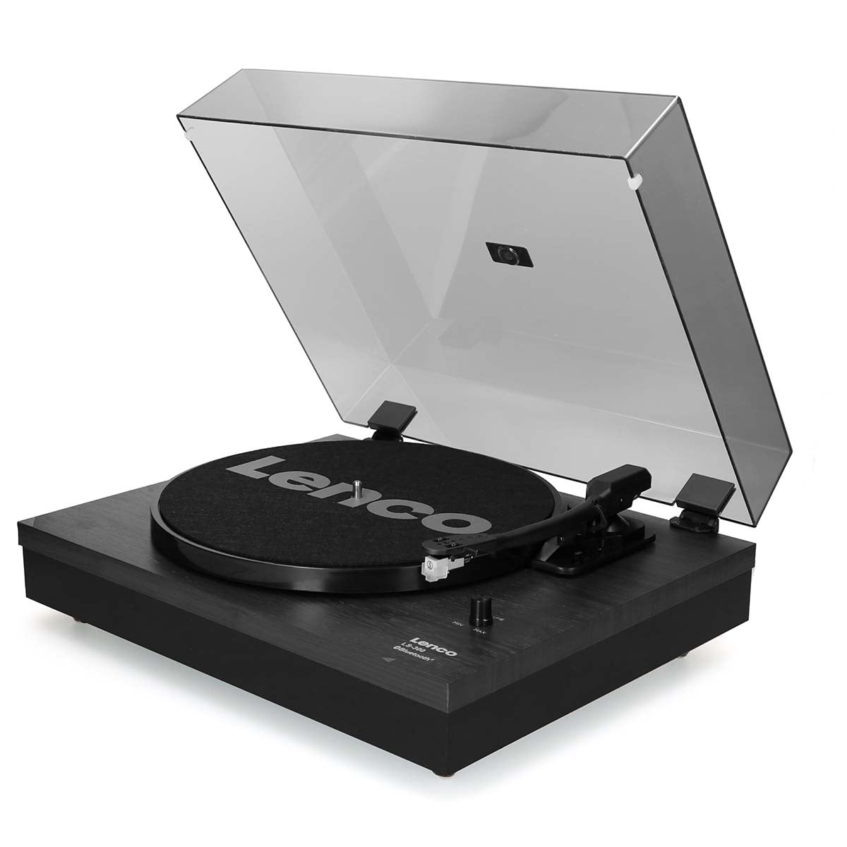 lenco-ls-300bk-plattenspieler-mit-bluetooth-und-externen-lautsprechern-schwarz image 4