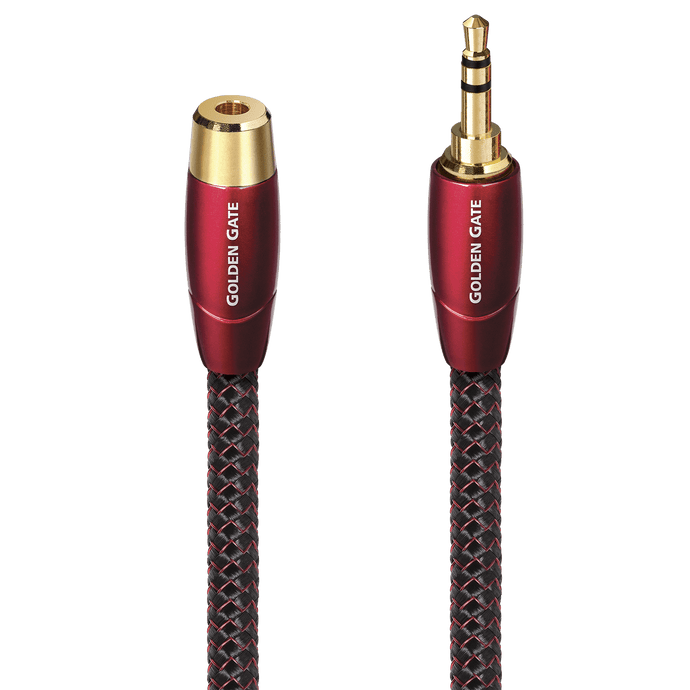 audioquest-golden-gate-3-5-mm-mini-klinke-auf-buchse-massive-psc-leiter-1-m image 2