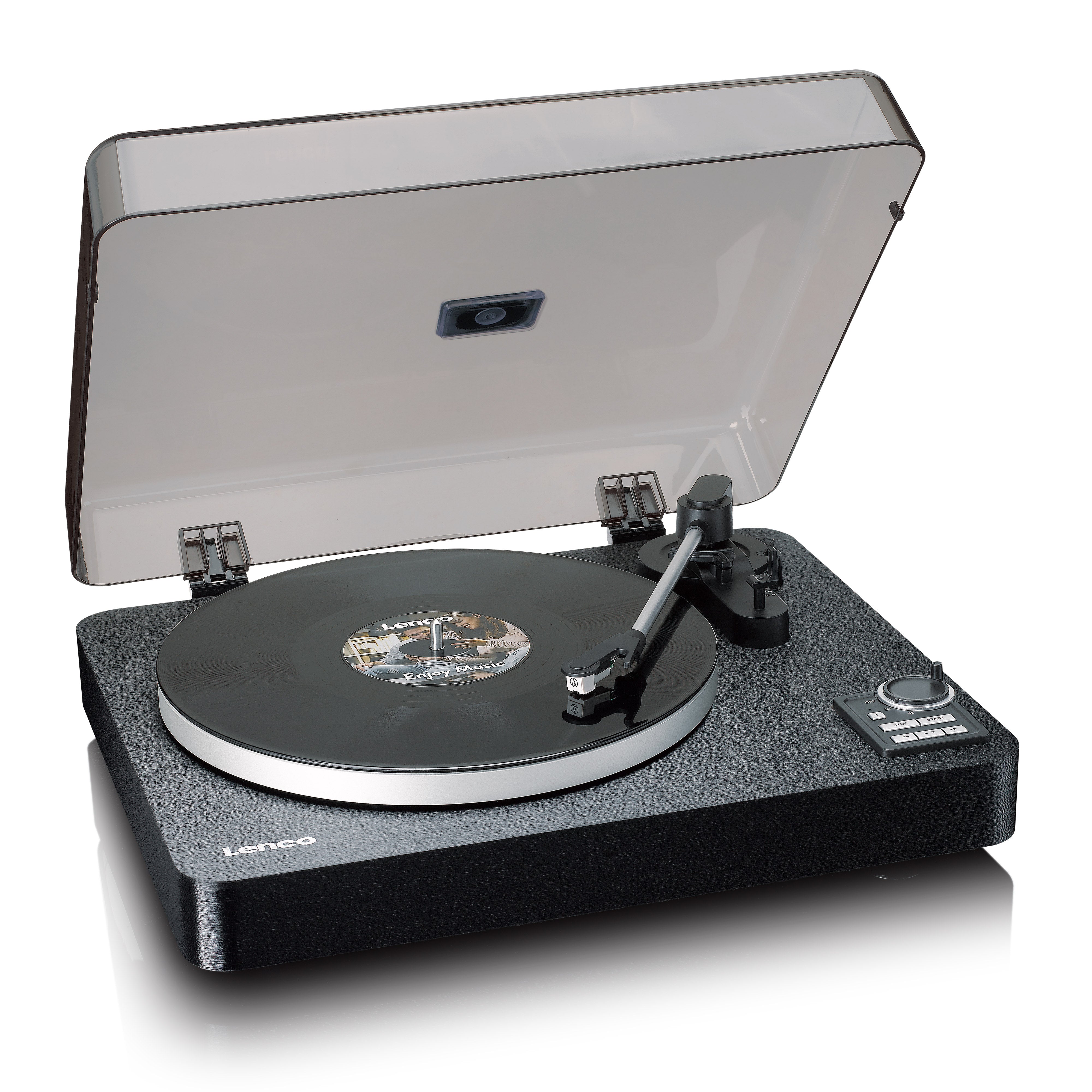lenco-lbta-165bk-vollautomatischer-plattenspieler-mit-bluetooth-schwarz image 8