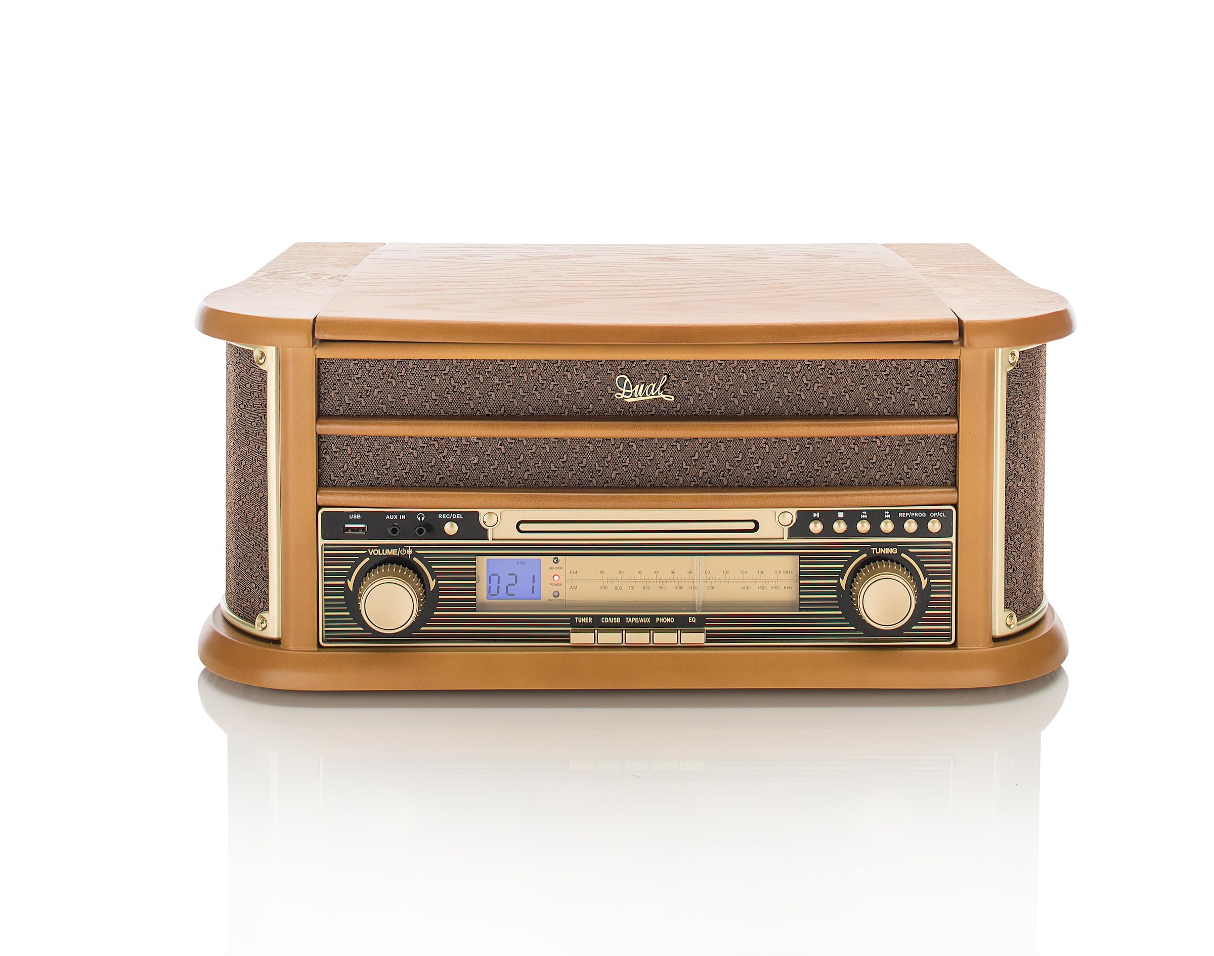 dual-nr-4-nostalgie-musikanlage-mit-plattenspieler-holz image 4
