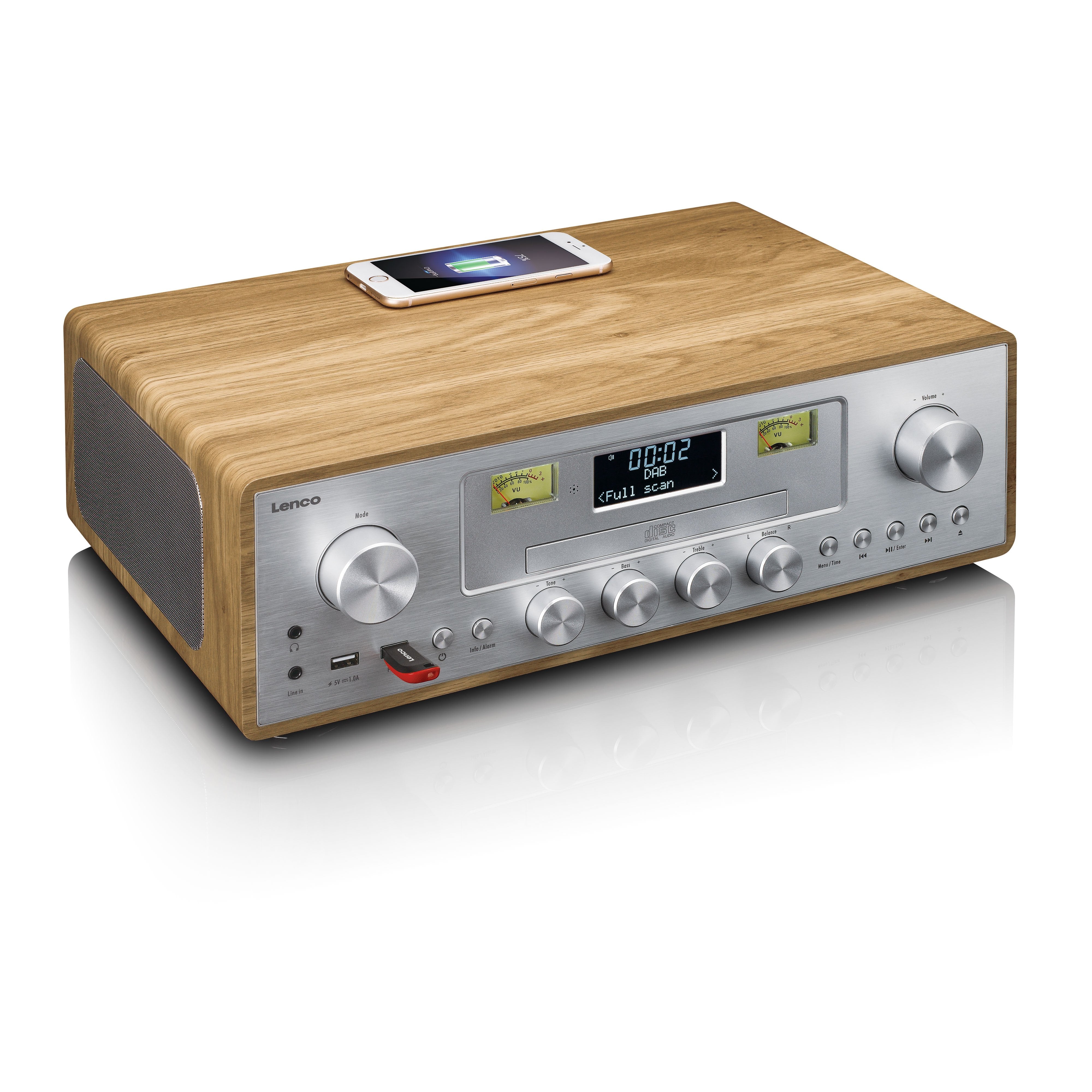 lenco-dar-281wdsi-dab-fm-radio-mit-cd-player-usb-bluetooth-und-kabelloser-ladest image 7