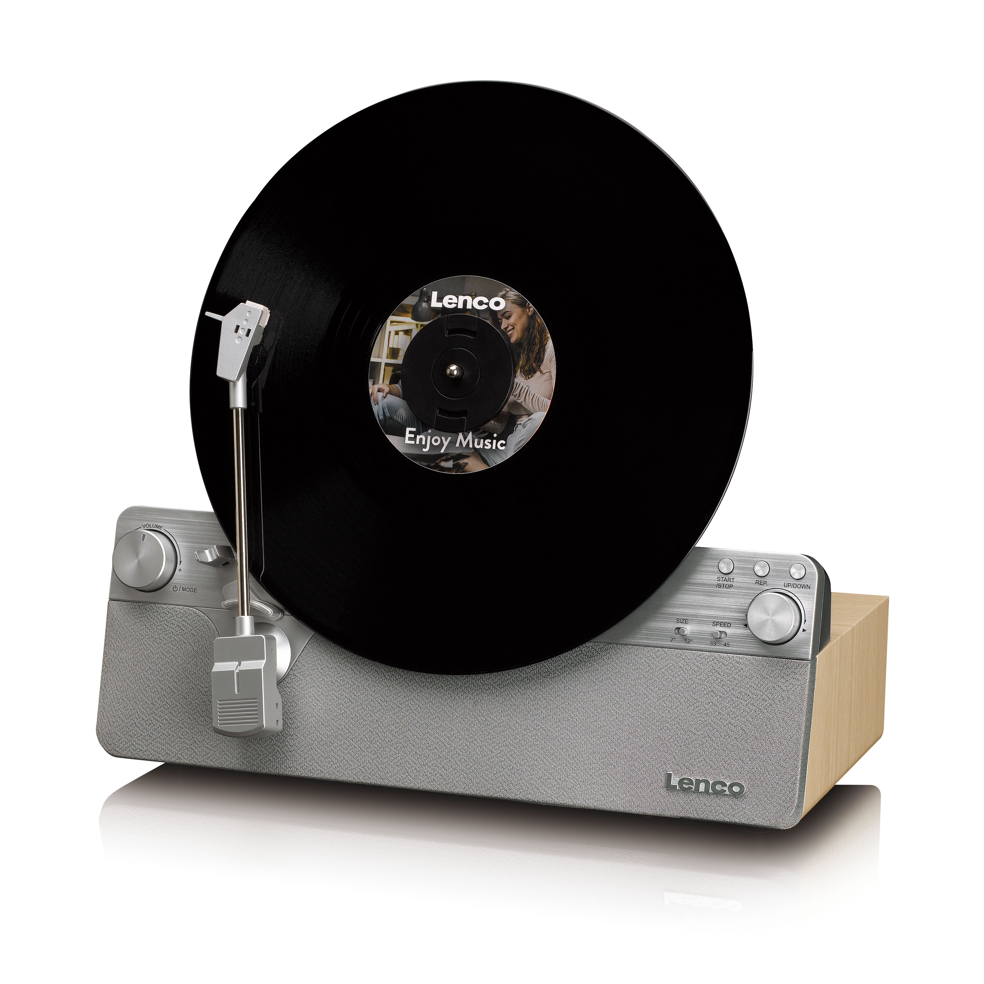 lenco-lsa-071si-automatischer-vertikaler-plattenspieler-mit-eingebauten-lautspre image 5