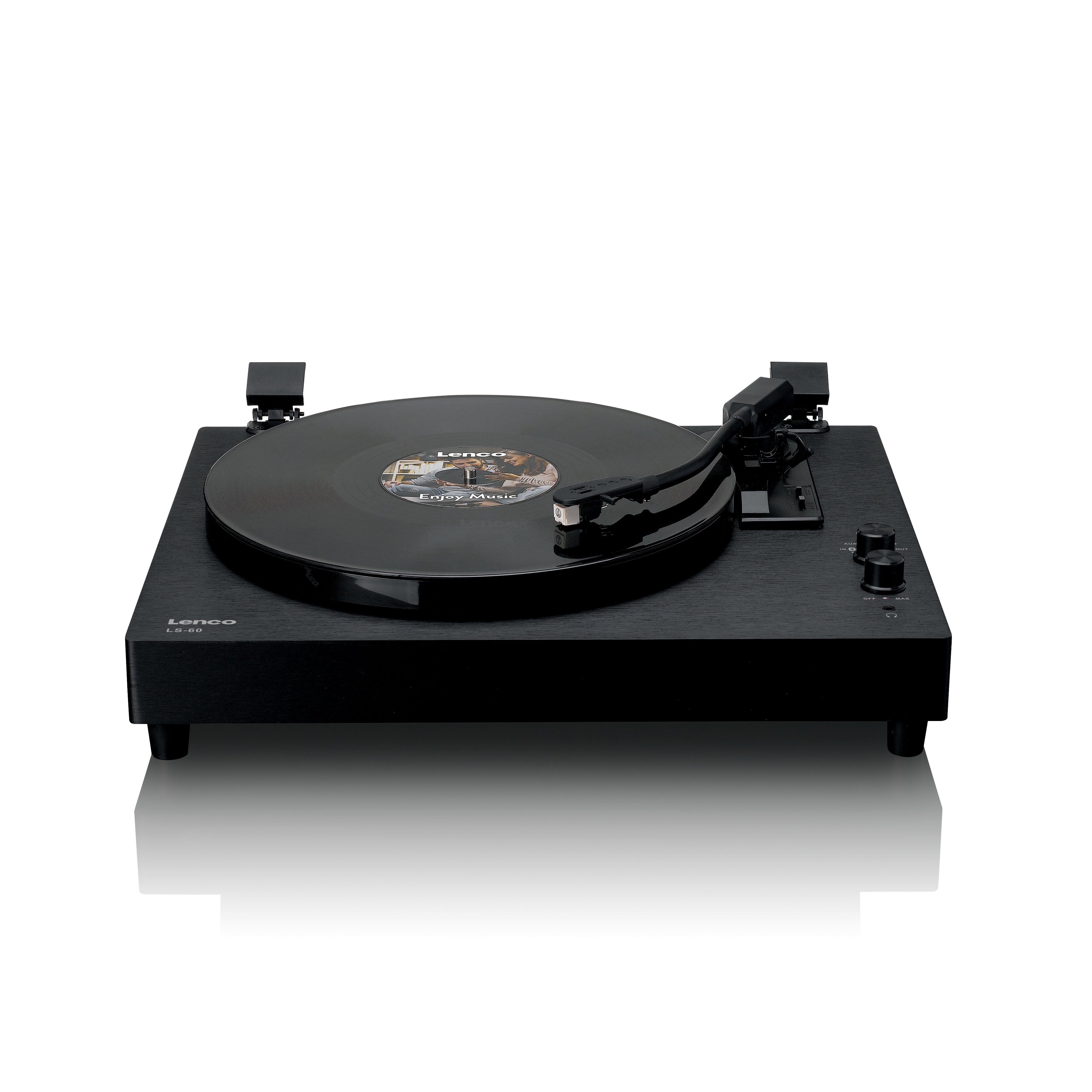 lenco-ls-60bk-holz-plattenspieler-mit-bluetooth-und-lautsprechern-schwarz image 4