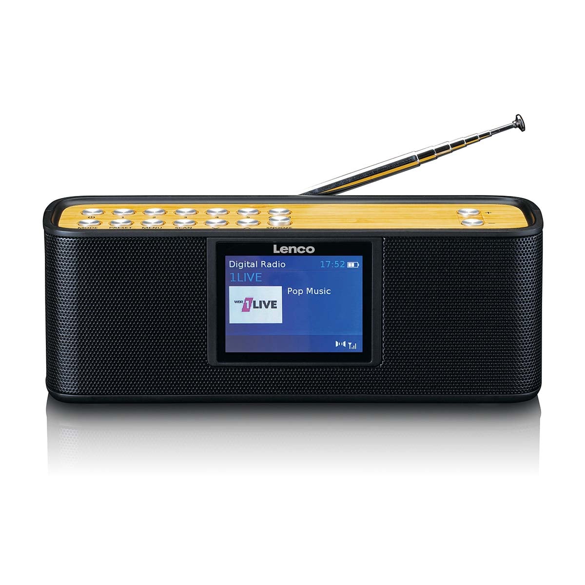 lenco-pdr-045bk-tragbares-dab-radio-mit-bluetooth-5-0-schwarz image 2