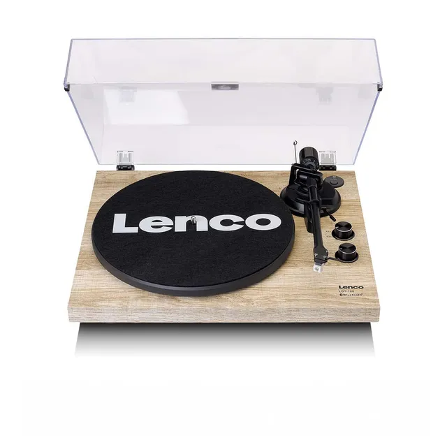 lenco-lbt-188pi-bluetooth-plattenspieler-holz-riemenantrieb-33-45-u-min image 1