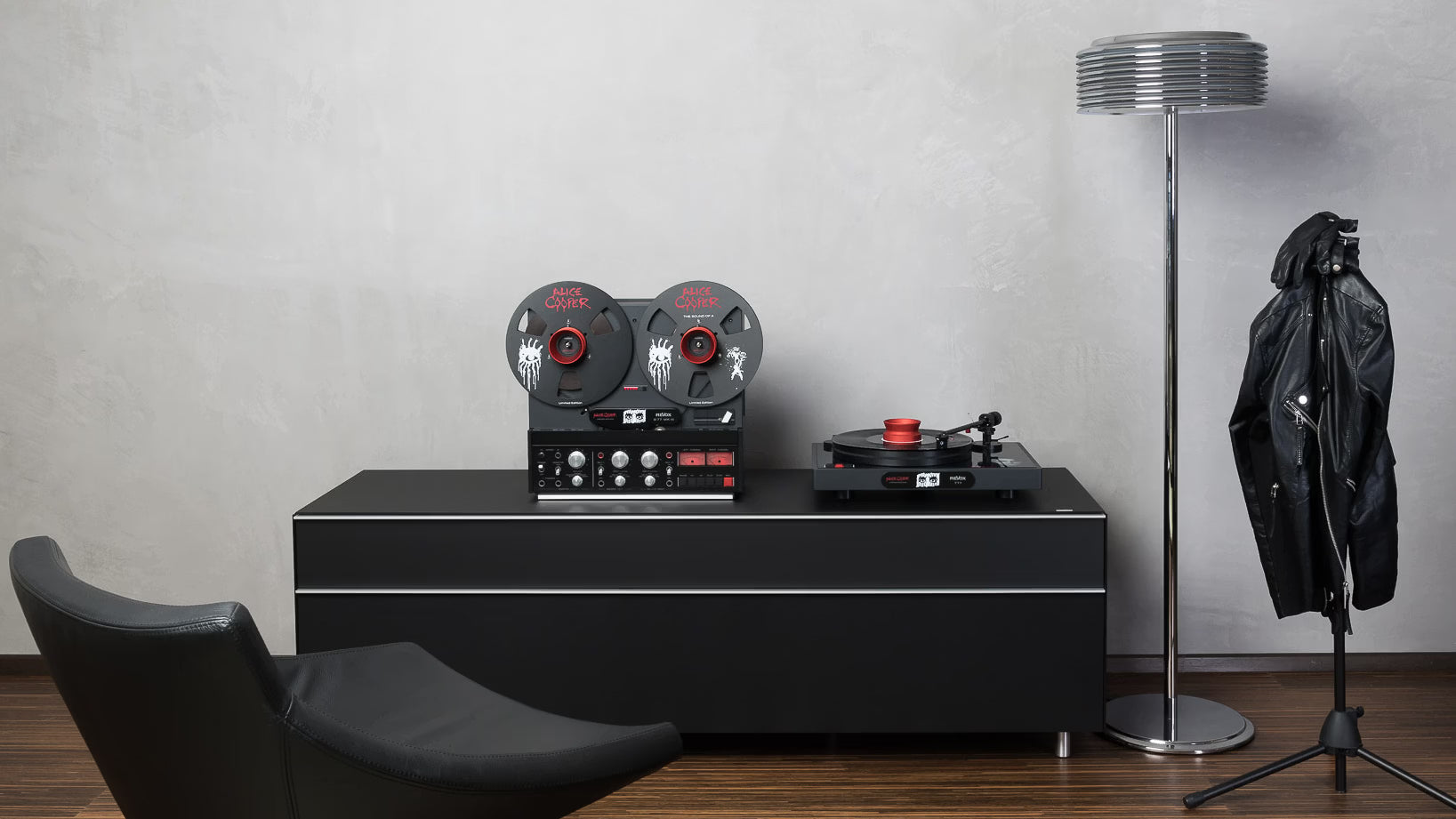 revox-b77-mk-iii-stereo-tape-recorder-alice-cooper-limited-edition image 8
