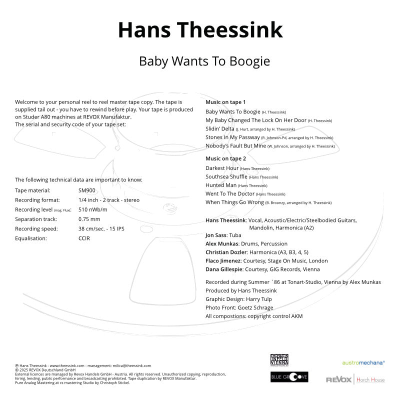 revox-hans-theessink-baby-wants-to-boogie-master-tape image 4