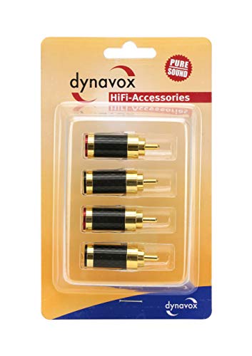 dynavox-cinchstecker-carbon-4er-set-vergoldet-rot-schwarz image 6