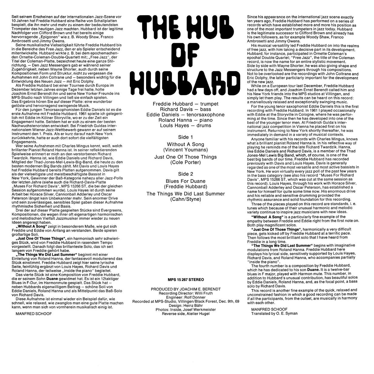 revox-freddie-hubbard-the-hub-of-hubbard-master-tape-b77-serie image 2