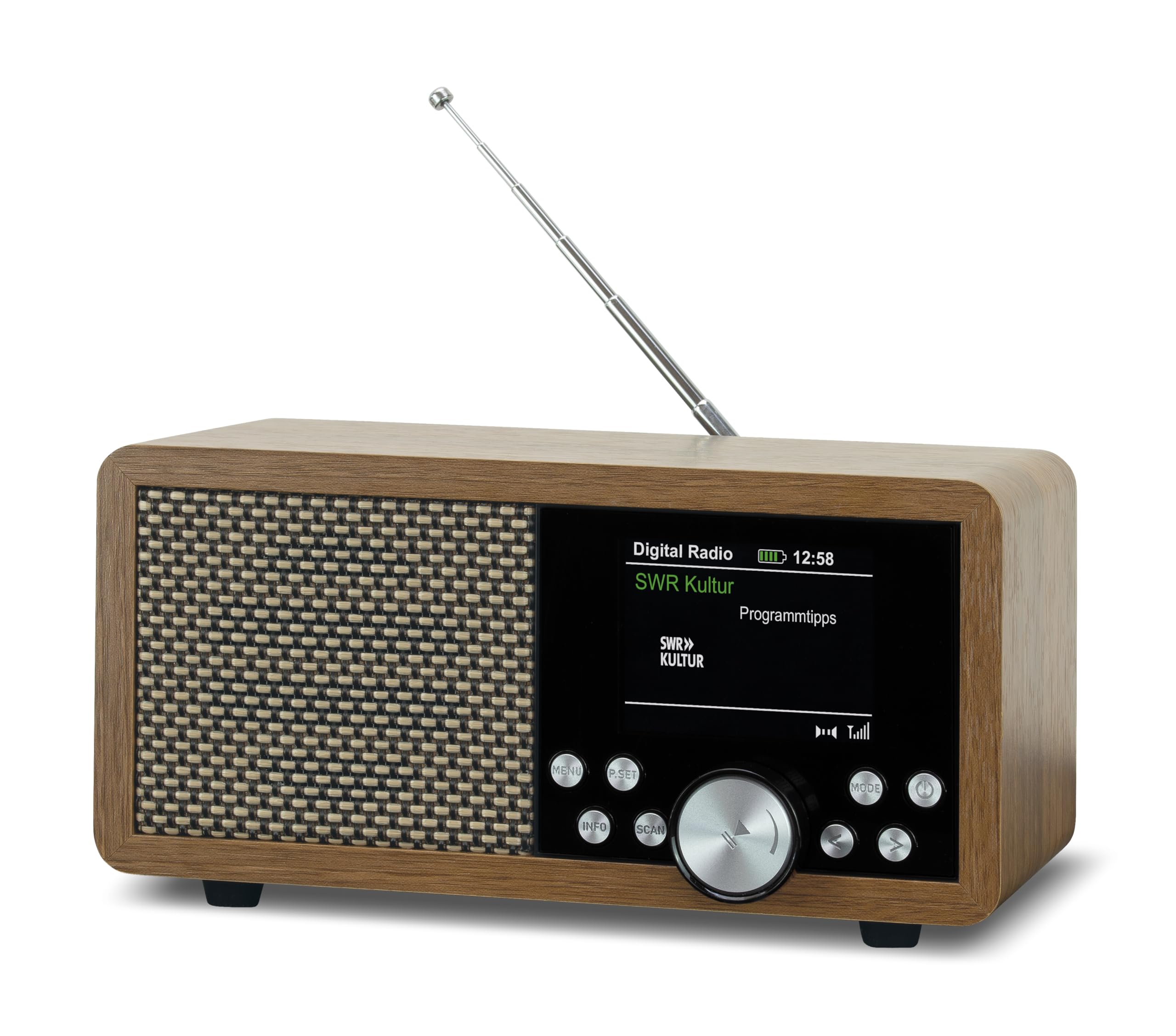 dynavox-dbt600-dab-radio-tragbar-mit-bluetooth-holzdekor-braun image 1