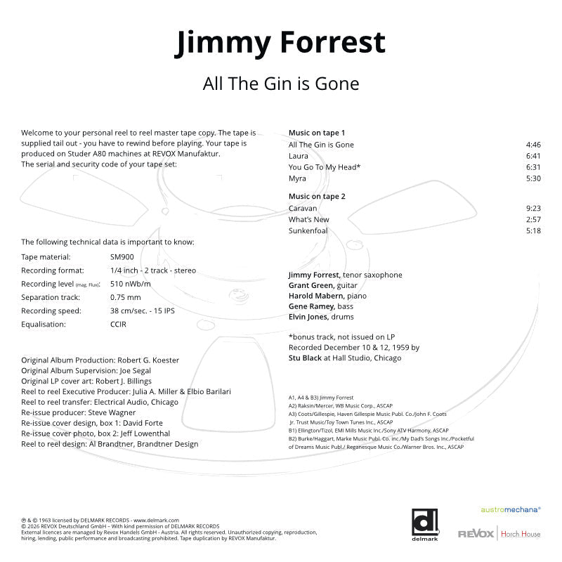 revox-jimmy-forrest-all-the-gin-is-gone-master-tape-1959-session image 7