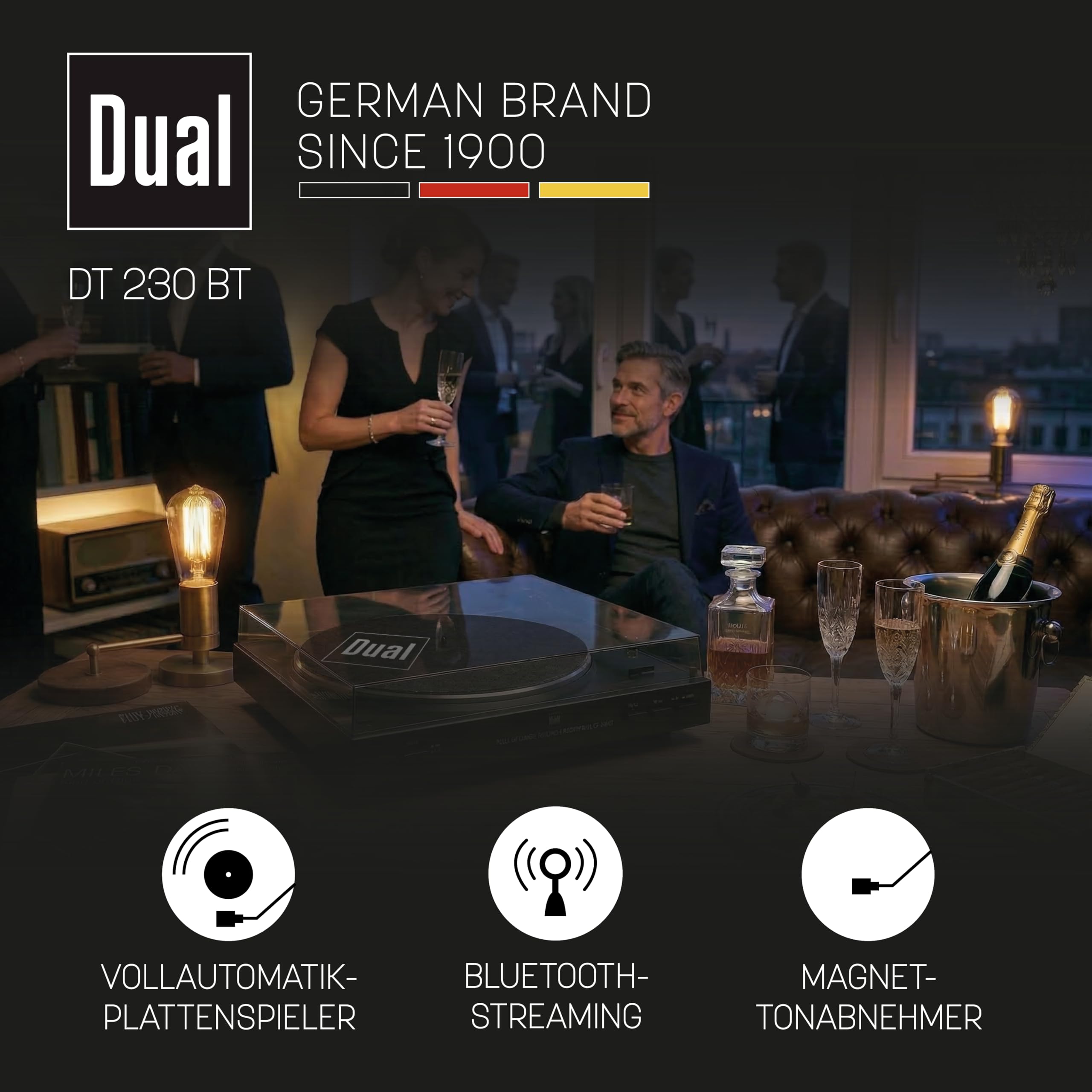 dual-dt-230-bt-bluetooth-plattenspieler-vollautomatik-mit-phono-vorverst-rker image 2