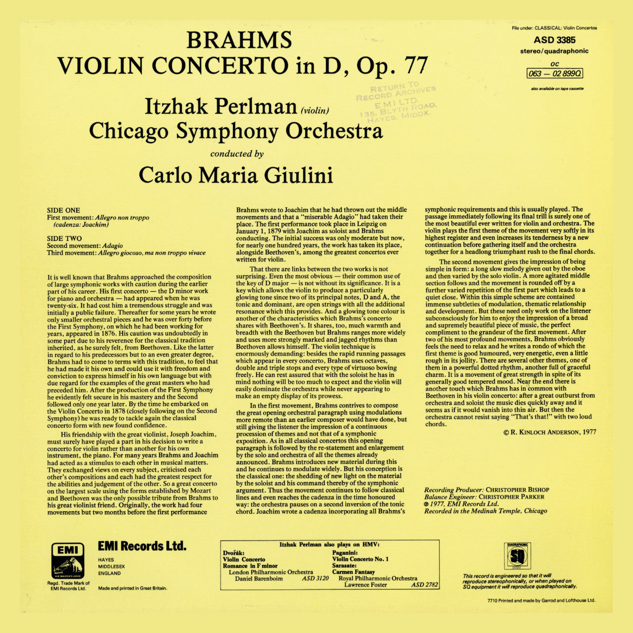 revox-itzhak-perlman-brahms-violin-concerto-master-tape image 2