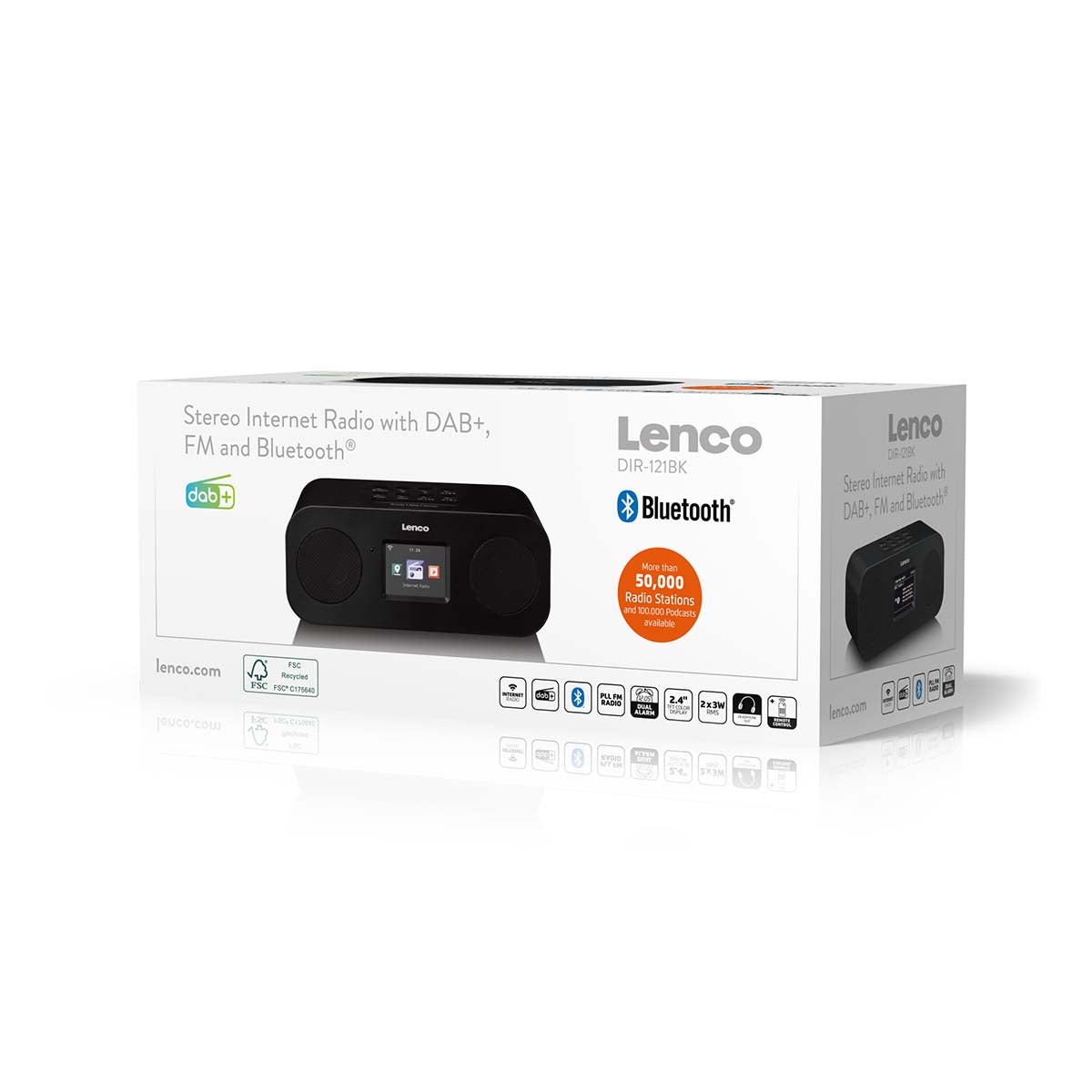 lenco-dir-121bk-stereo-internetradio-mit-dab-fm-und-bluetooth-schwarz image 7