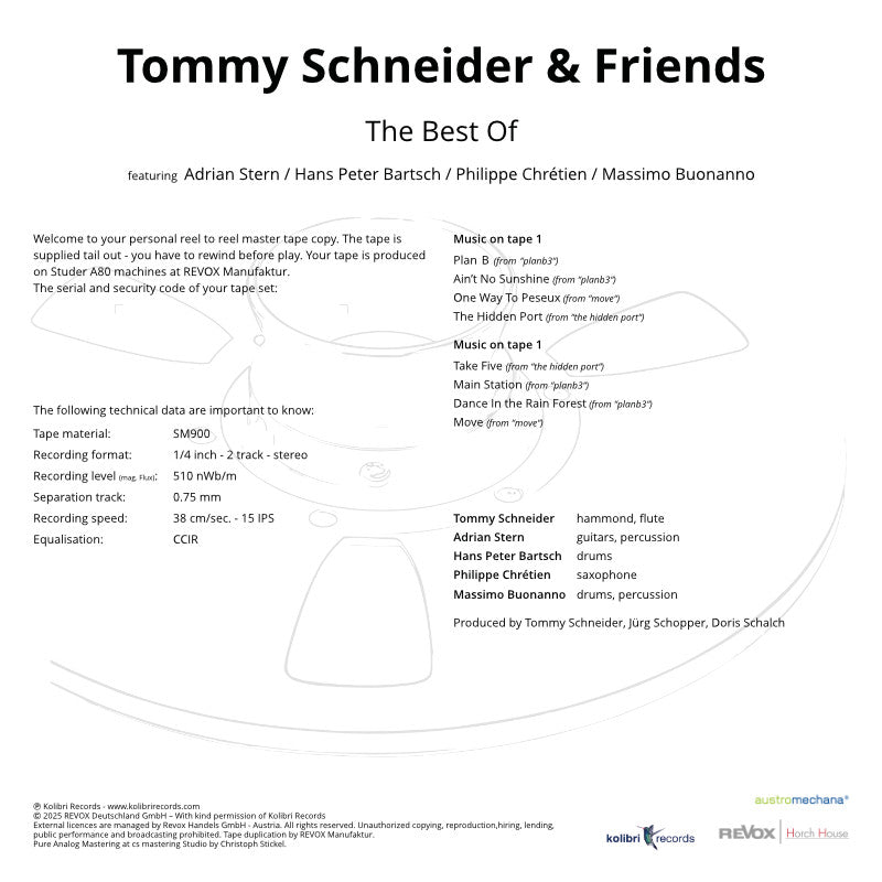 revox-tommy-schneider-friends-the-best-of-master-tape-b77-serie image 3