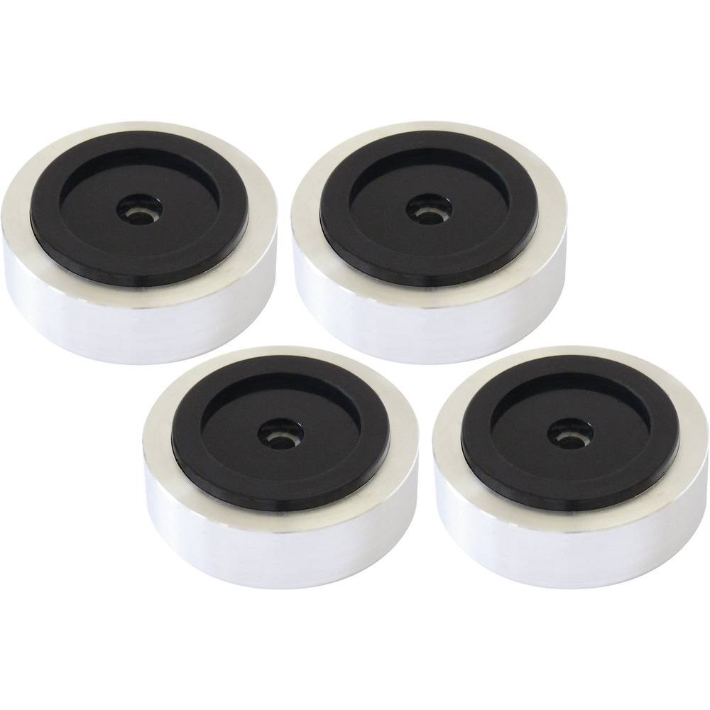 dynavox-aluminium-f-e-hifi-4er-set-50x21-mm-gummi-d-mpfer-silber image 1
