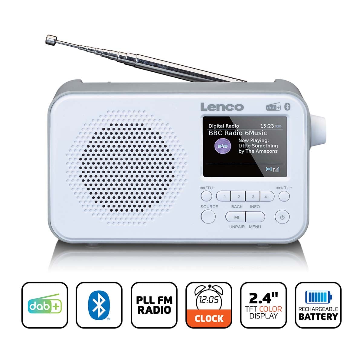 lenco-pdr-036wh-tragbares-dab-fm-radio-mit-bluetooth-wei image 7