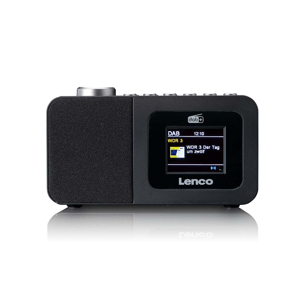 lenco-cr-625bk-dab-fm-wecker-radio-mit-farbdisplay-schwarz image 1