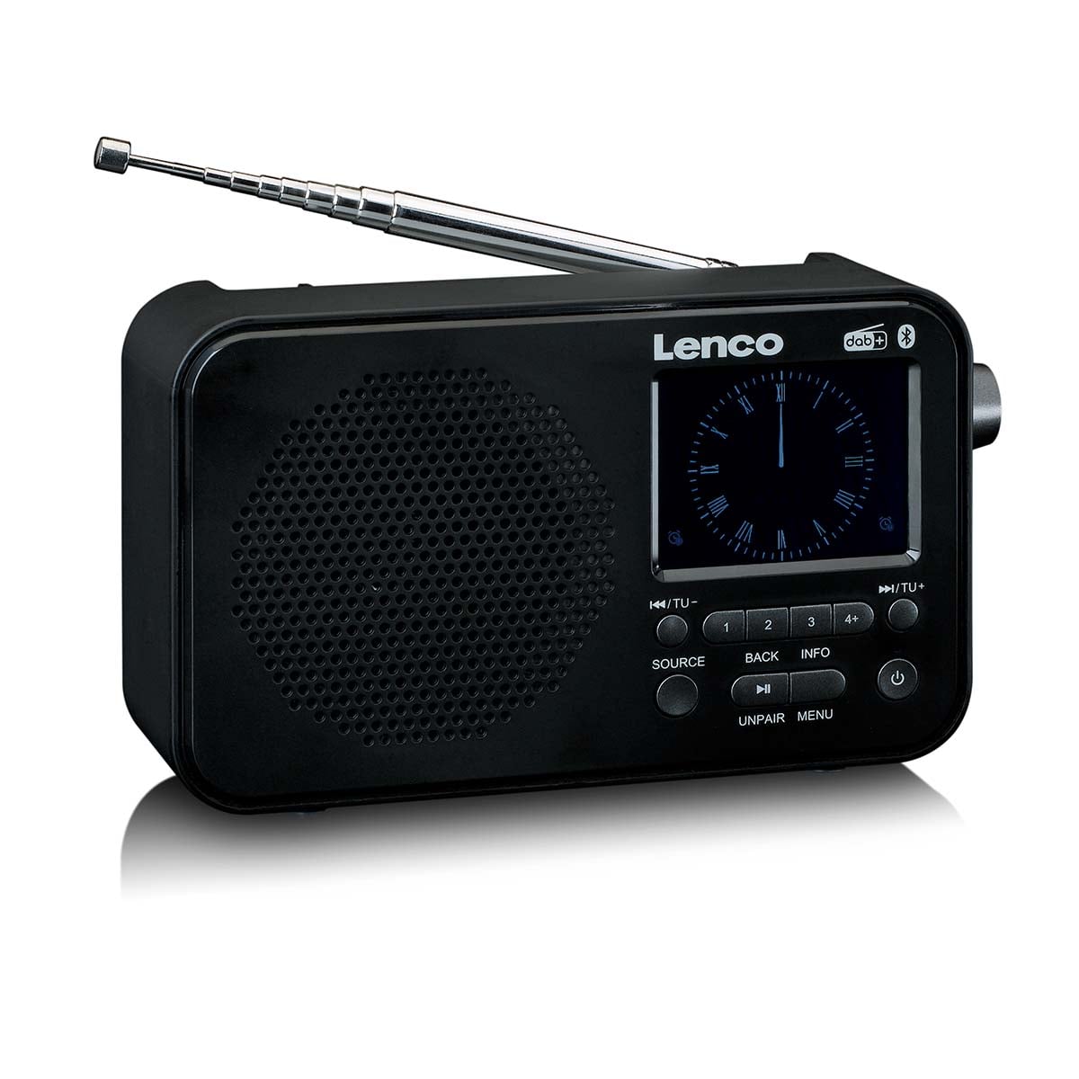 lenco-pdr-036bk-dab-fm-radio-mit-bluetooth-schwarz-2-4-zoll-farbdisplay image 5