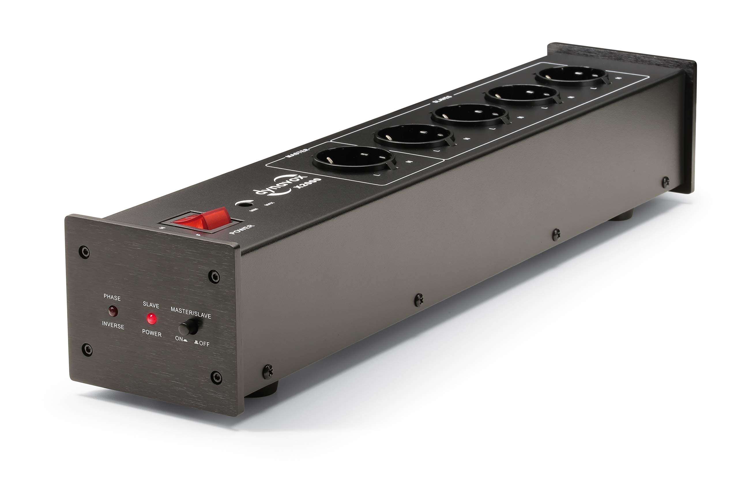 dynavox-x2000-hifi-netzfilter-mehrfach-steckdose-5-fach-gefiltert-mit-phasen-led image 6