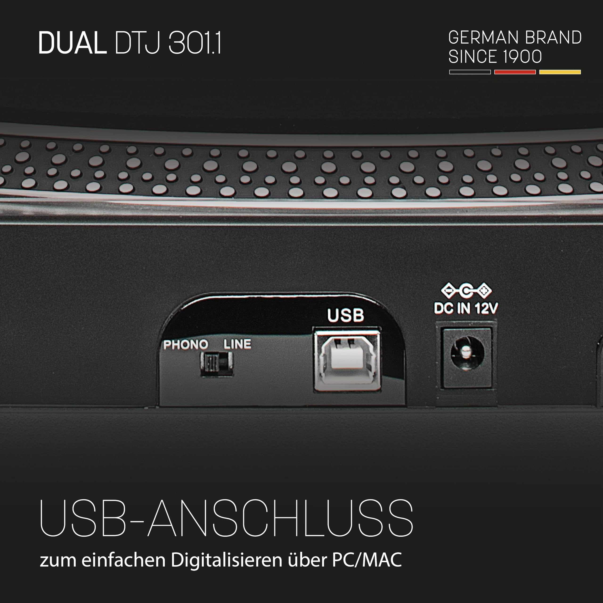 dual-dtj-301-1-usb-dj-plattenspieler-direktantrieb-pitch-schwarz-mit-at3600 image 8