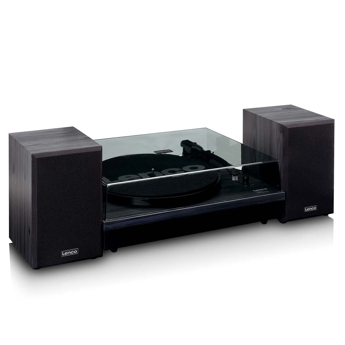 lenco-ls-301bk-plattenspieler-mit-bluetooth-und-2-externen-lautsprechern-schwarz image 7