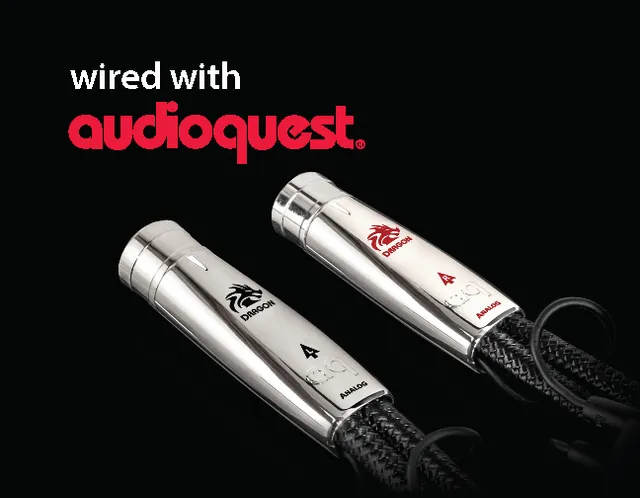audioquest-wired-with-audioquest-deko-aufkleber image 1