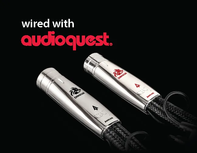 audioquest-wired-with-audioquest-deko-aufkleber image 1
