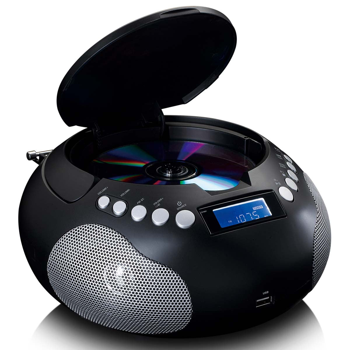 lenco-scd-331bk-tragbarer-radio-cd-player-mit-usb-und-bluetooth-schwarz image 6
