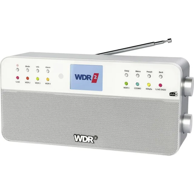 dual-wdr-radio-dab-digitalradio-mit-bluetooth-fernbedienung-silber image 1