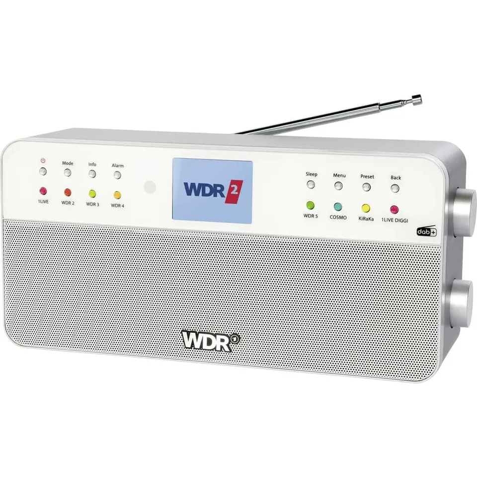 dual-wdr-radio-dab-digitalradio-mit-bluetooth-fernbedienung-silber image 1