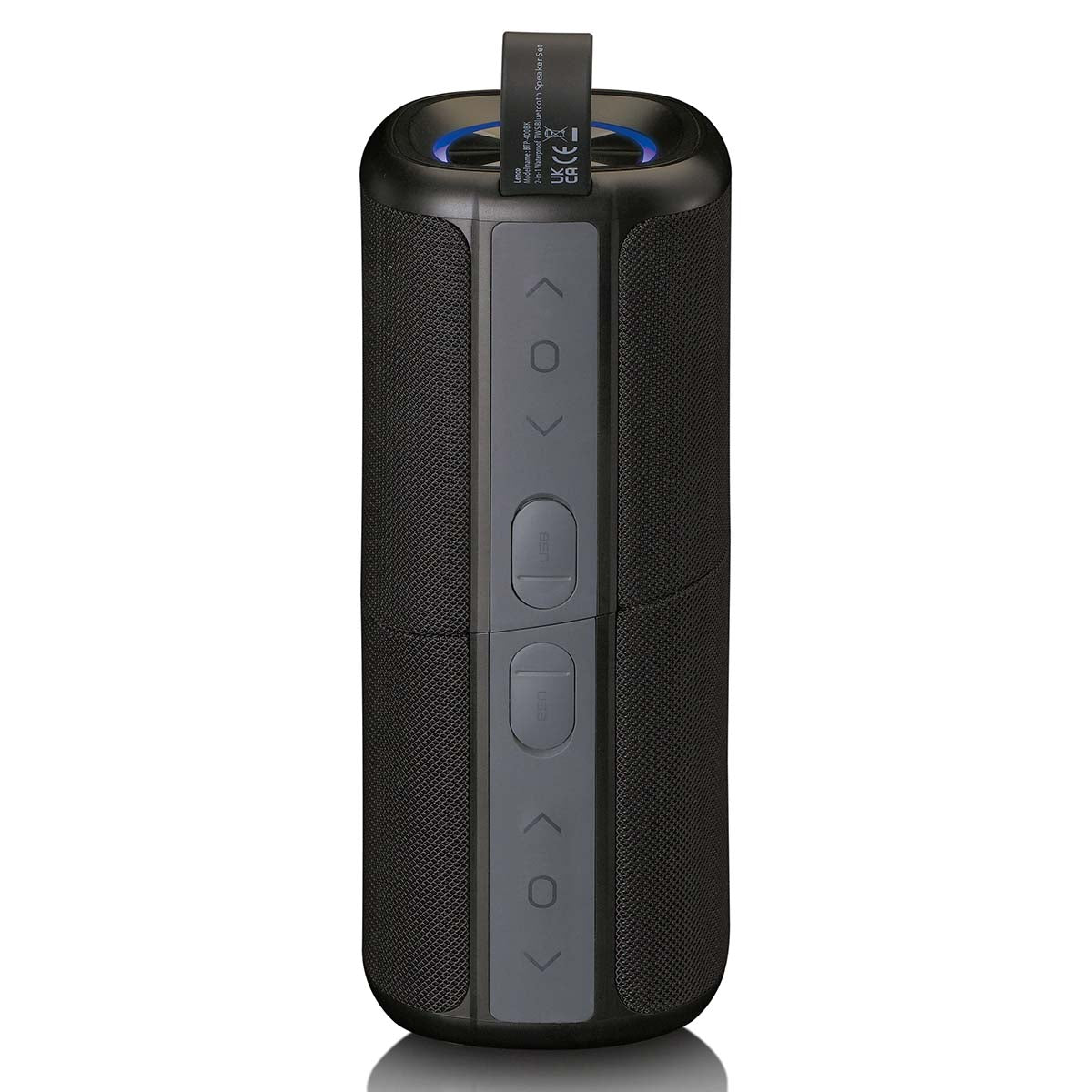 lenco-btp-400bk-2-in-1-bluetooth-stereo-lautsprecher-schwarz image 2