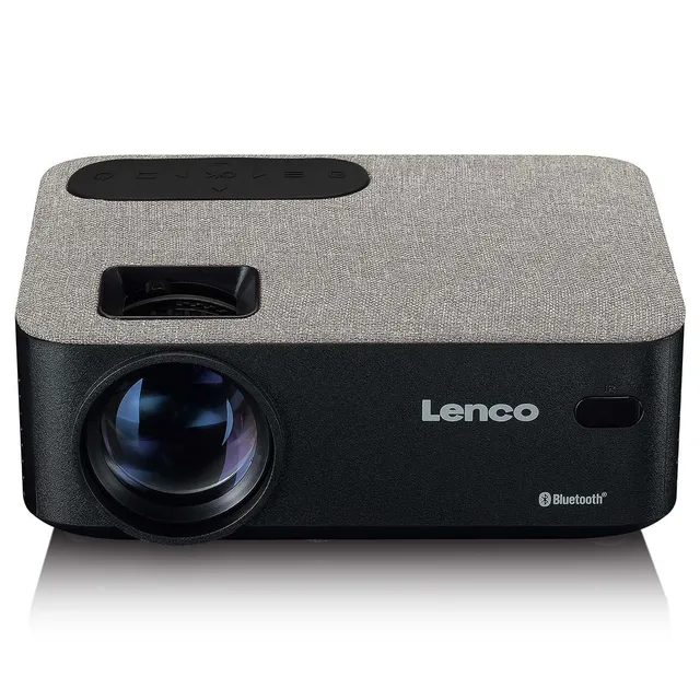 lenco-lpj-700bkgy-lcd-beamer-mit-bluetooth-tragbarer-projektor image 1
