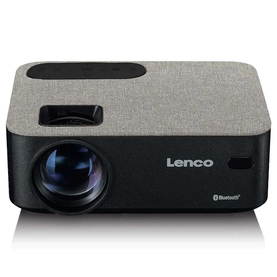 lenco-lpj-700bkgy-lcd-beamer-mit-bluetooth-tragbarer-projektor image 1