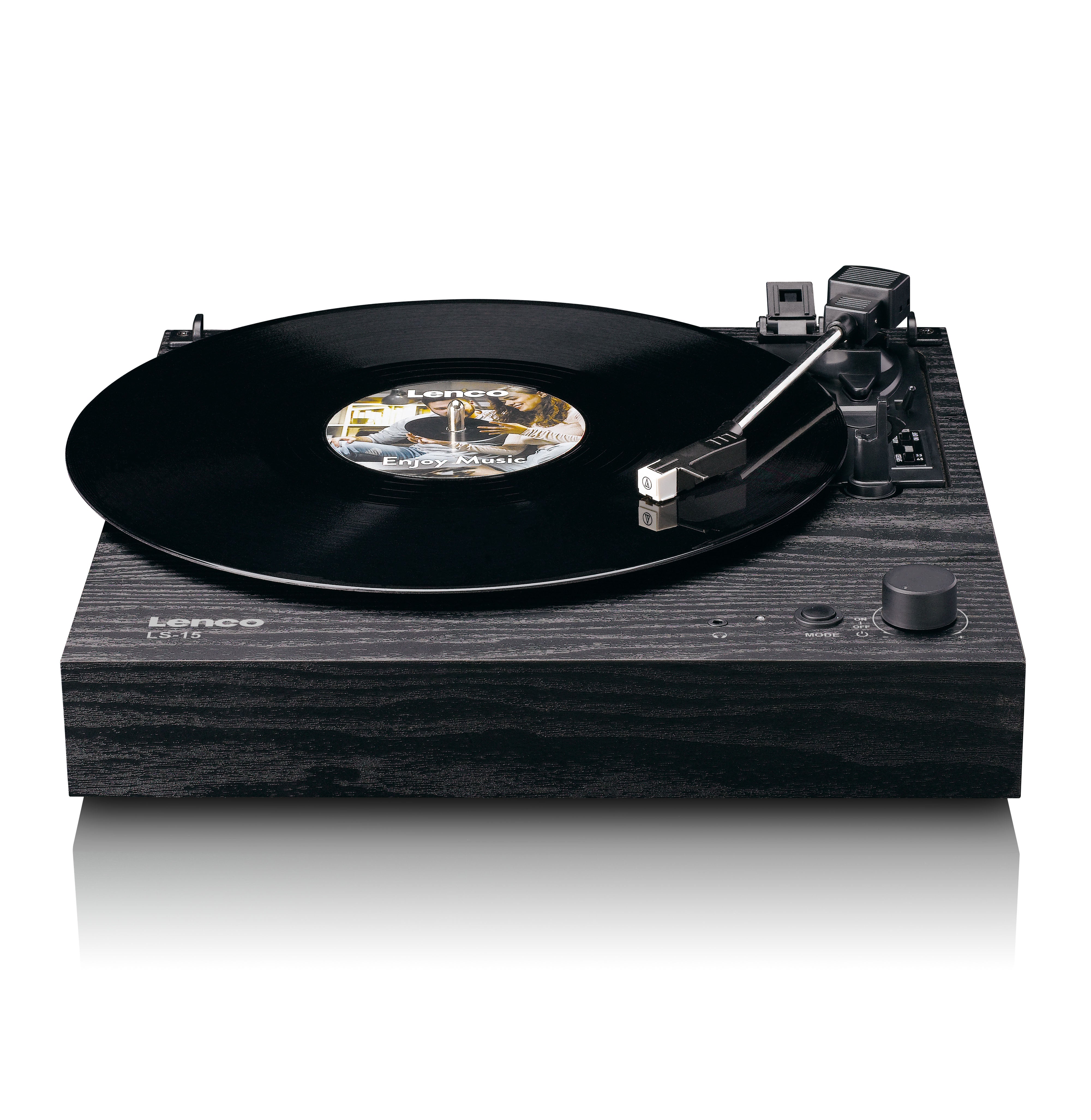 lenco-ls-15bk-plattenspieler-mit-bluetooth-zwei-lautsprechern-und-at3600l image 4
