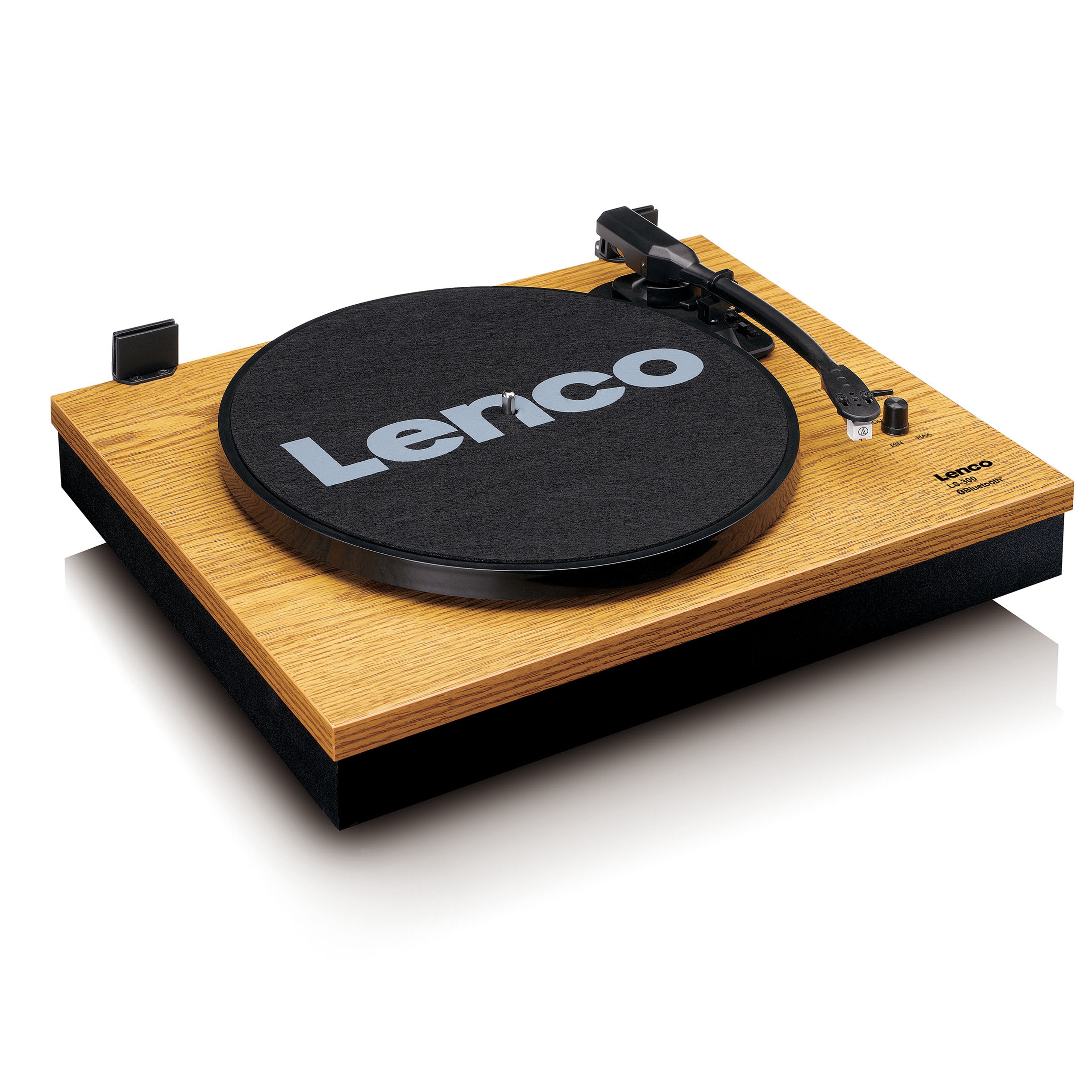 lenco-ls-300wd-plattenspieler-mit-bluetooth-und-2-externen-holz-lautsprechern-ho image 7