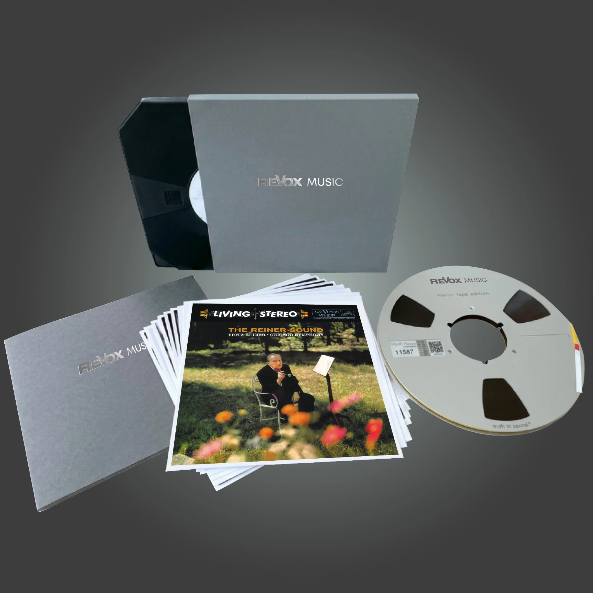 revox-the-reiner-sound-ravel-rachmaninoff-master-tape-fritz-reiner-chicago-symph image 4