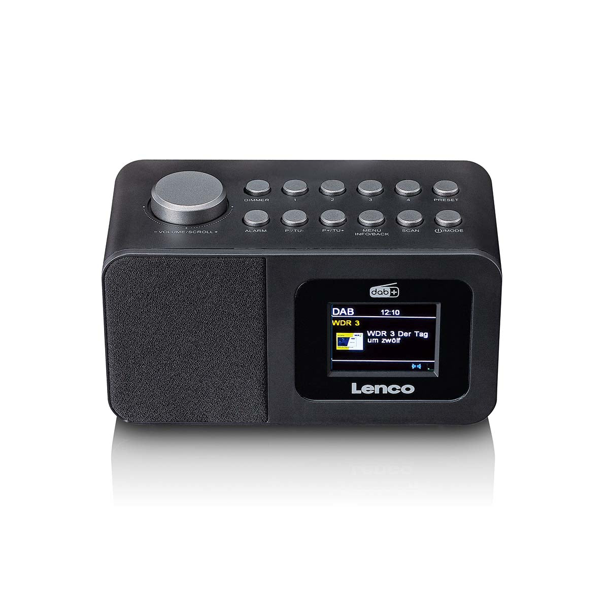 lenco-cr-625bk-dab-fm-wecker-radio-mit-farbdisplay-schwarz image 3