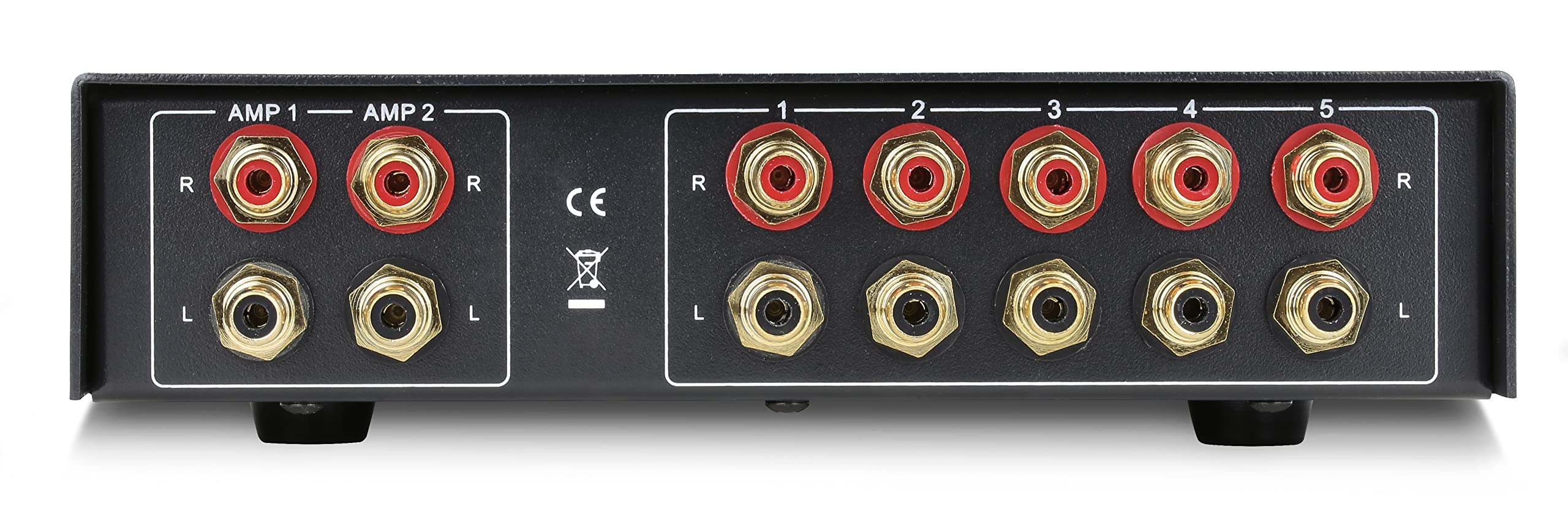 dynavox-aux-s-pro-cinch-umschalter-5-eing-nge-schwarz image 4