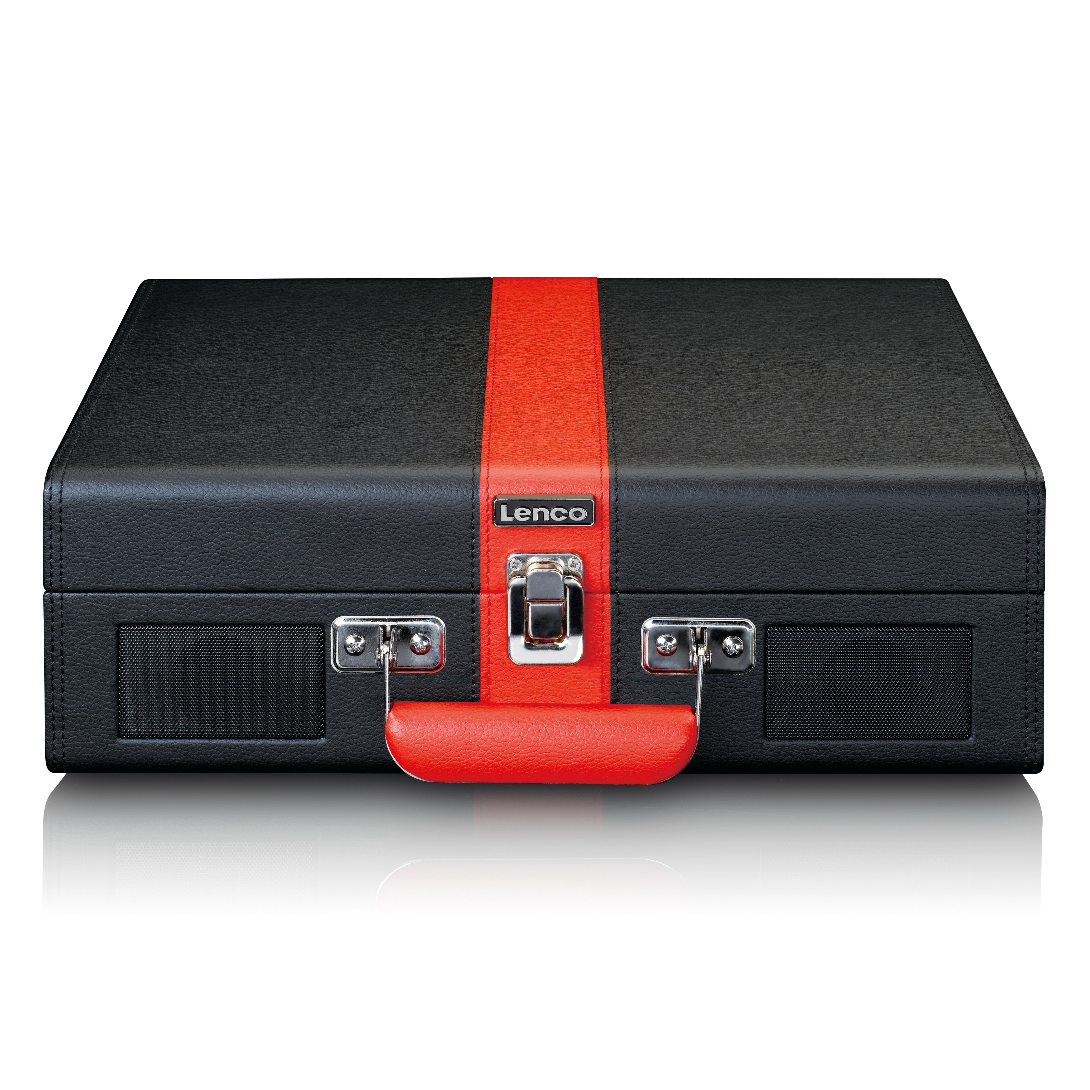 lenco-tt-110bkrd-classic-phono-kofferplattenspieler-mit-bluetooth-und-lautsprech image 3