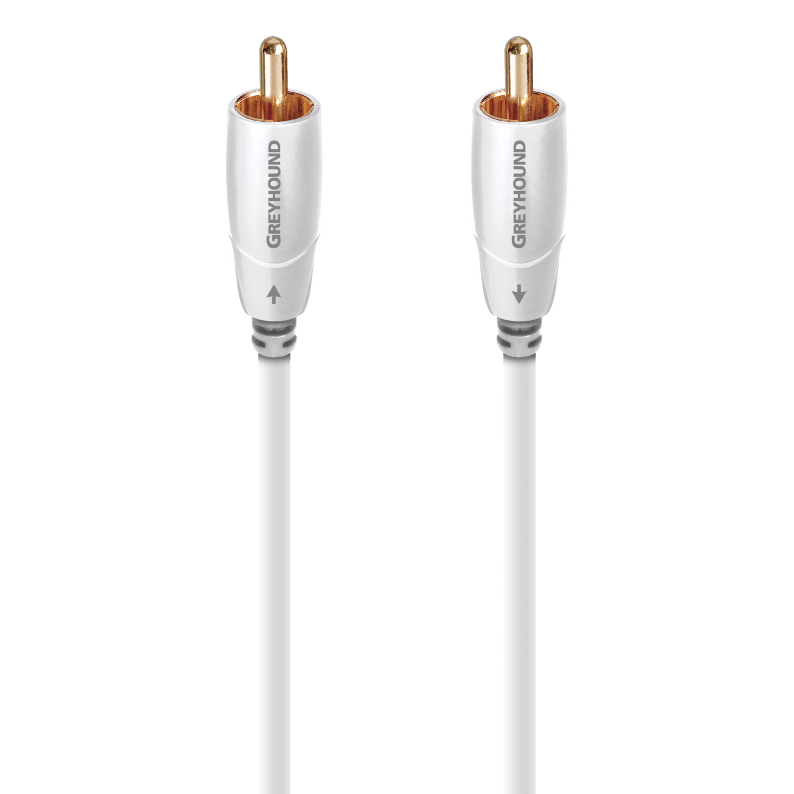 audioquest-greyhound-rca-stereo-kabel-mit-massiven-0-5-silberleitern image 1
