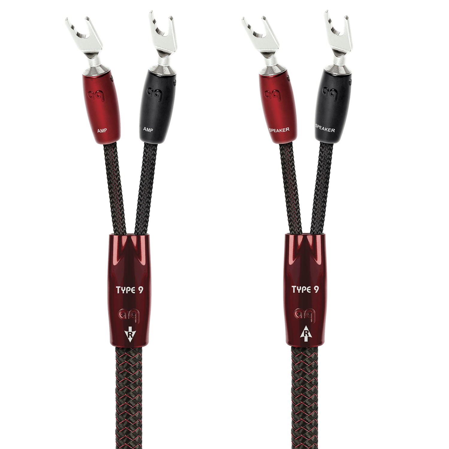 audioquest-type-9-vollbereich-lautsprecherkabel-psc-leiter-2-x-3-m-bananenstecke image 1