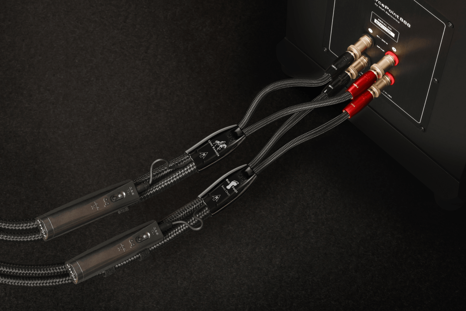 audioquest-lone-ranger-bigfoot-biwire-combo-bi-wiring-lautsprecherkabel-2-5-m image 6