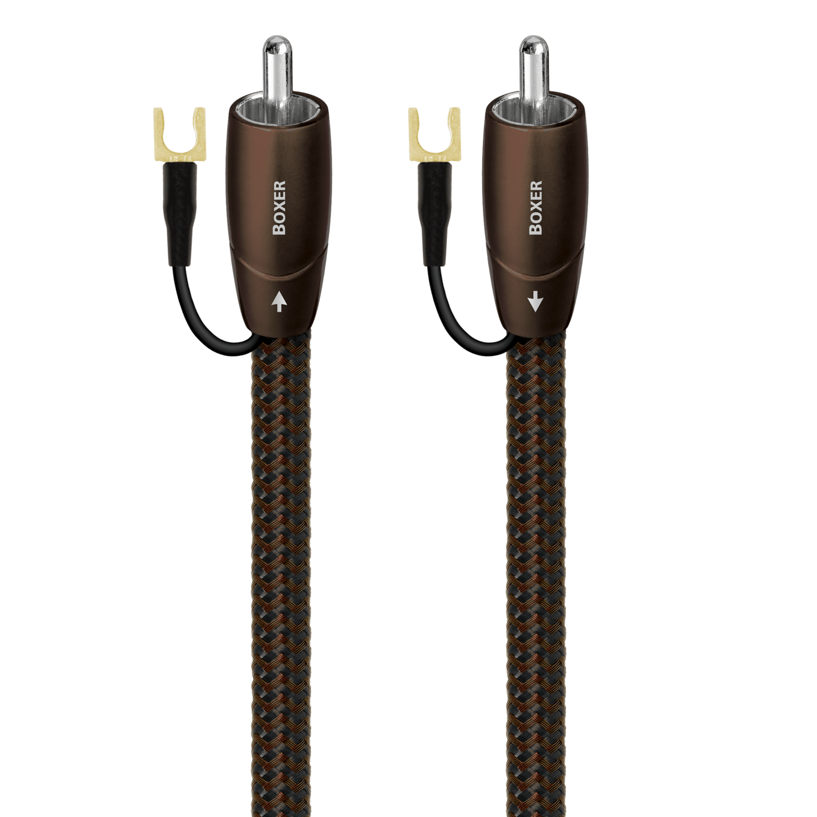 audioquest-boxer-rca-subwoofer-kabel-1-25-silber-massive-leiter-3-schicht-nds image 1
