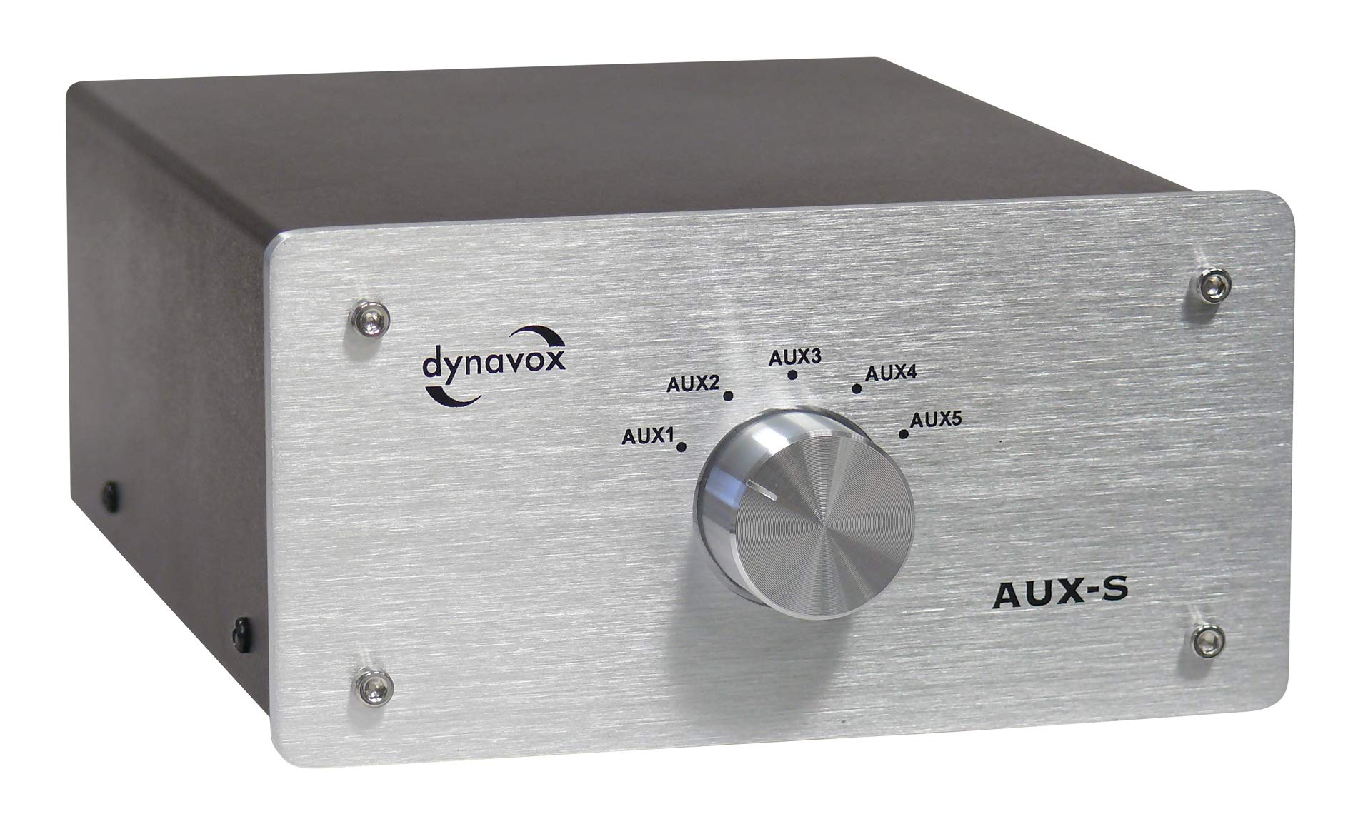 dynavox-aux-s-eingangs-erweiterungs-umschalter-5x-cinch-silber image 1