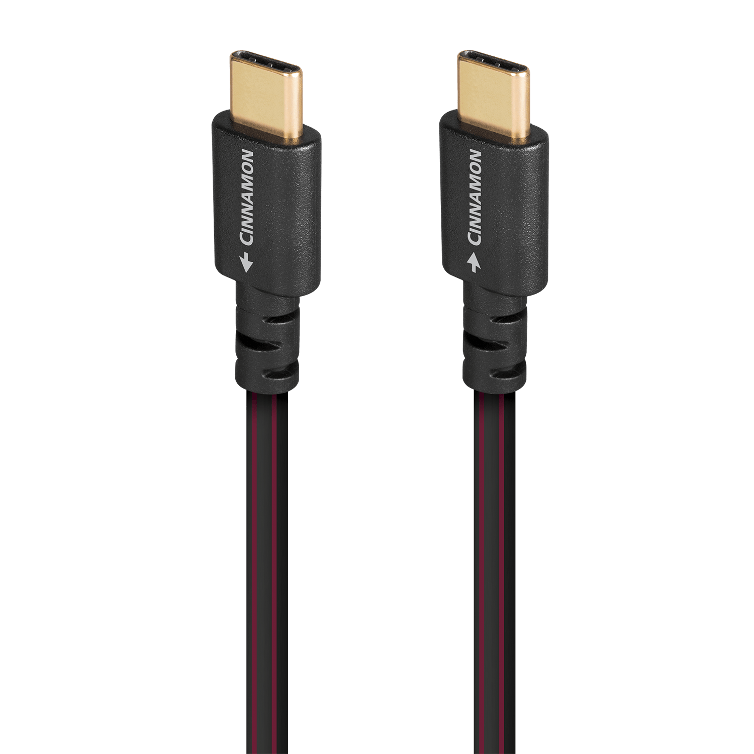 audioquest-cinnamon-usb-c-c-1-25-silber-halbfeste-konzentrische-leiter image 1