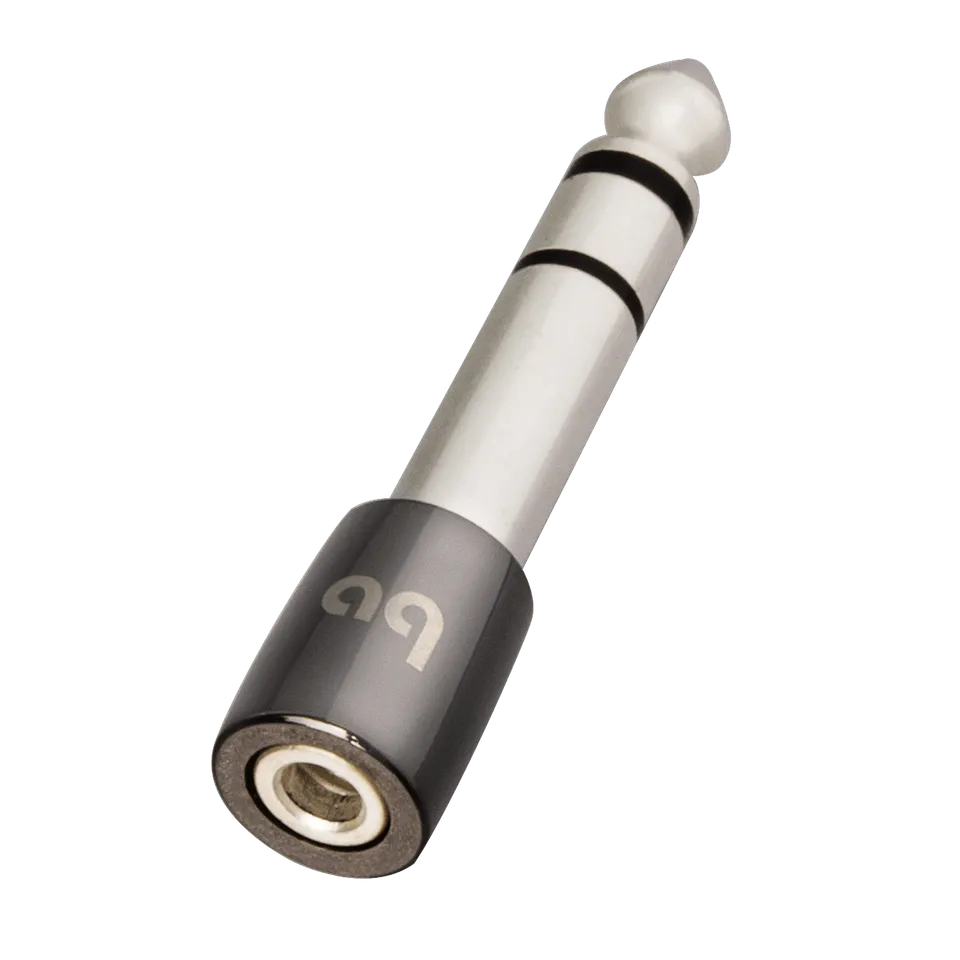 audioquest-3-5mm-auf-6-35mm-kopfh-rer-adapter-6-3mm-klinke-auf-3-5mm-klinke-verg image 1
