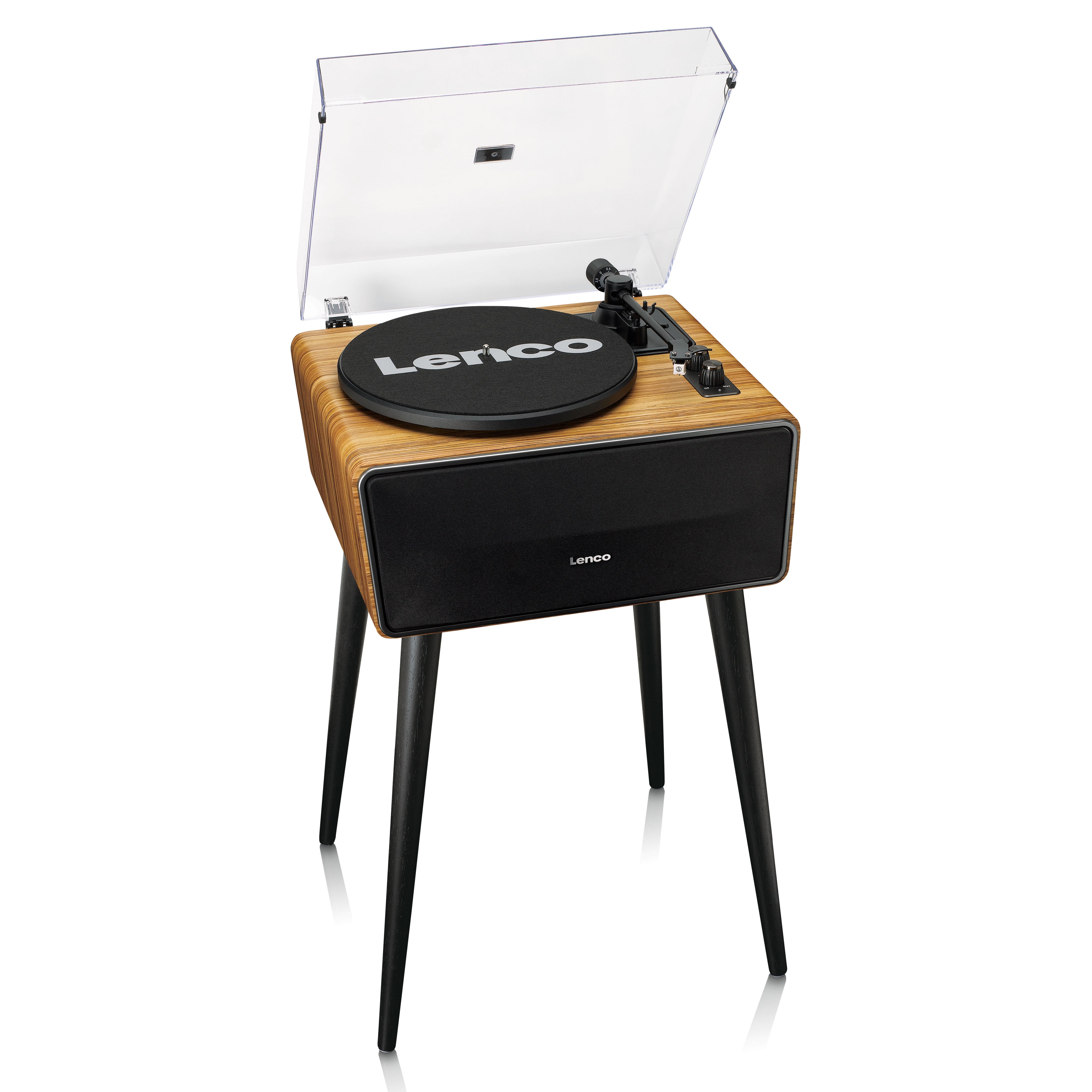 lenco-ls-570ok-plattenspieler-eiche-mit-lautsprechern-und-bluetooth image 2